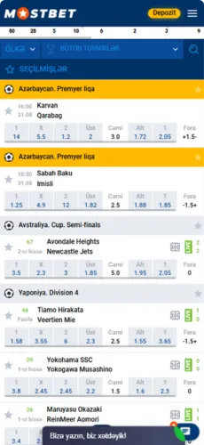 Mostbet AZ Sports Betting