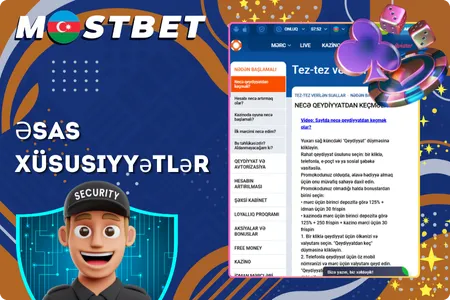 Mostbet AZ Security Features