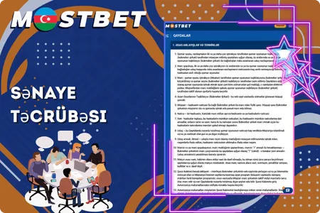Mostbet böyük təcrübə